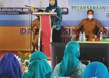 Ketua PKK Labuhanbatu Buka Acara KPM