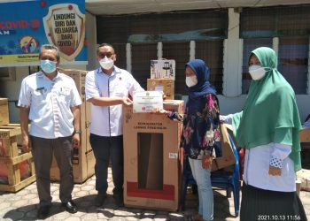 Disnaker Asahan Salurkan Bantuan Program Perluasan Kesempatan Kerja