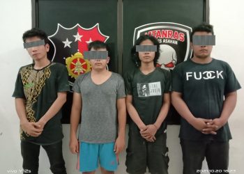 4 Tersangka Pencurian Diringkus, 5 Temannya Masih DPO