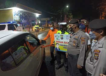 Tingkatkan Disiplin Prokes, Pemko Tanjungbalai, TNI dan Polres Gelar Patroli Gabungan