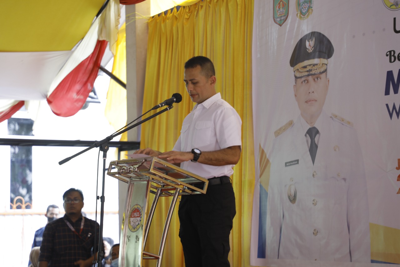 Ke Asahan, Wagubsu Minta Masyarakat jadikan Masjid Agung jadi Masjid Percontohan di Sumut