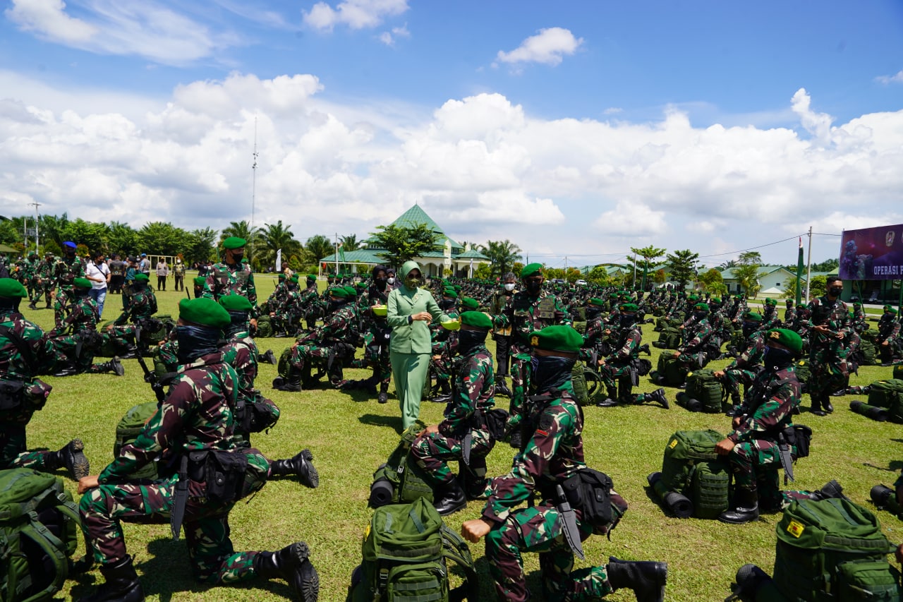 Pangdam I BB Perintahkan Prajurit Yonif 126/KC Asahan Tak Ragu Laksanakan Tugas di Perbatasan Papua
