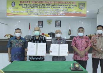 Wujudkan Pendirian BUMD Pangan, Pemkab Asahan MoU dengan BI