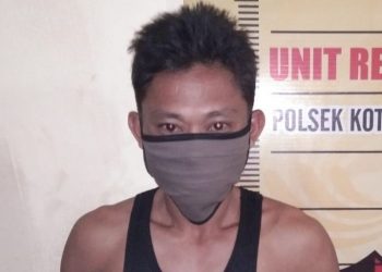 Sepedamotor Mogok, Pencuri HP Diamankan Warga Asahan