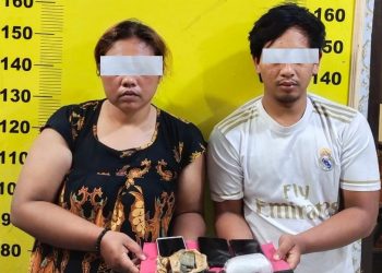 Jual Sabu ke Polisi, Dua Warga Sei Apung Jaya Asahan Diringkus di Kota Tanjungbalai