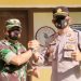 Pererat Silaturahmi, Polsek Siantar Martoba Konsolidasi dengan Koramil 01/SU