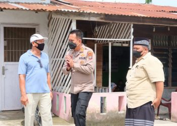 Kapolres Tanjungbalai Tinjau Vaksinasi Door To Door