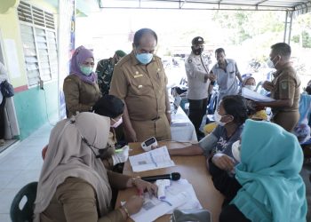 Ini Pesan Wakil Bupati Asahan Saat Tinjau Pelaksanaan Vaksin