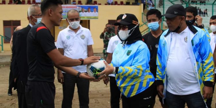 Wabup Buka Kompetisi PSSI Nasional Liga 3 Zona Sumatera Utara
