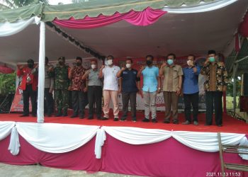 Asisten 1 Kabupaten Asahan Meresmikan Pasangan Desa Bersinar Bebas Narkoba
