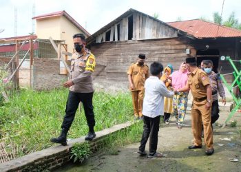 Kapolres Tanjungbalai Bantu Warga Yang Sakit Kanker Payudara