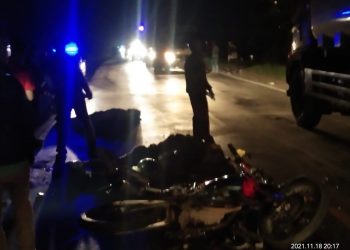 Pengendara Yamaha Scorpio dan Temanya Tewas Dilindas Tronton di Meranti, Asahan