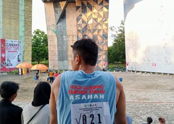 Atlit Panjat Tebing Asahan Masuk Semi Final di Kejuaraan Nasional di Riau