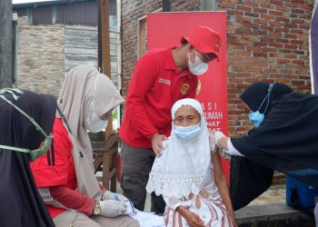 Bantu Pemkab Labura, BIN Bawa 2 Ribu Dosis Vaksin untuk Masyarakat