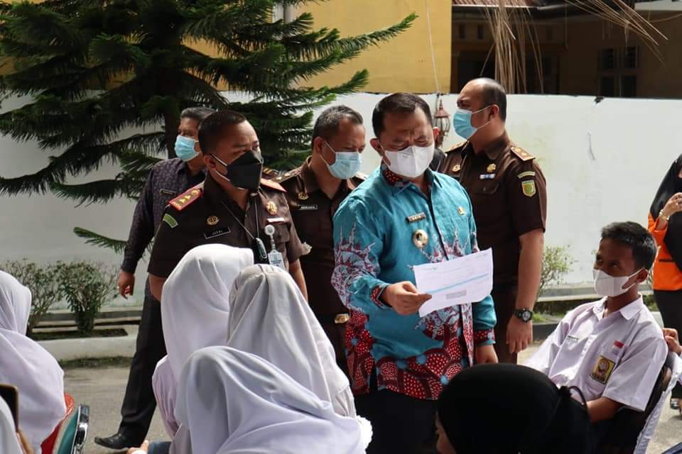 Pemkab Labuhanbatu Targetkan 70 persen Vaksinasi Tercapai