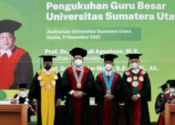 Mantap, Anak Jalan Kartini Kisaran Raih Jabatan Guru Besar di USU