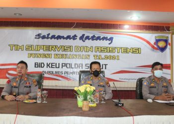 Kapolres Pematangsiantar Terima Kunker Tim Supervisi dan Asistensi Fungsi Keuangan Polda Sumut