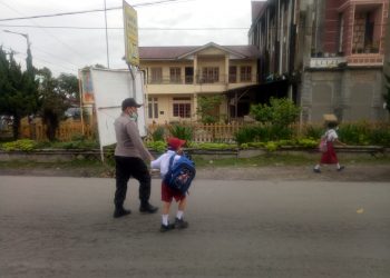 Atasi Kepadatan Lalulintas, Polres Pematangsiantar Rutin Gelar Pos Padat Pagi
