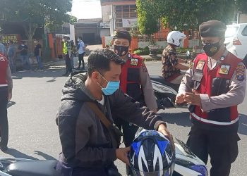 Sat Sabhara Polres Pematangsiantar Rutin Gelar Operasi Yustisi, Tujuh Warga Diberi Sanksi