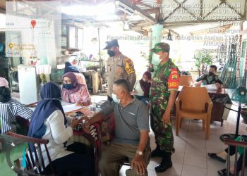 Amankan Kegiatan Vaksin untuk 1.917 Warga, Ini Pesan Kapolsek Kisaran Kota