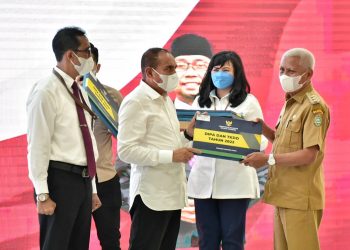 Terima DIPA dan TKDD Tahun 2022, Bupati Asahan Janjj Segera Lakukan Konsolidasi dengan TPAD