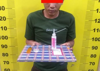 Residivis Sabu Ditingkus Saat Pihak Polres Asahan akan Melaksanakan Vaksinasi