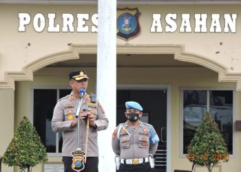 Kapolres Asahan Targetkan Masyarakat Tervaksin 8 Ribu per Hari