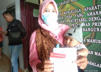 Warga di Kecamatan Meranti Asahan yang Tidak Vaksin Tak Bisa Terima Bantuan PPKM