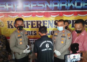 Miliki 21,2 Kg Sabu, Warga Bagan Asahan Diringkus Personel Polres Tanjungbalai