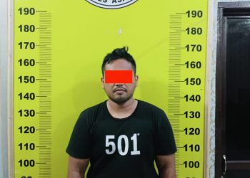 Warga Jalan Pramuka Kisaran Diringkus