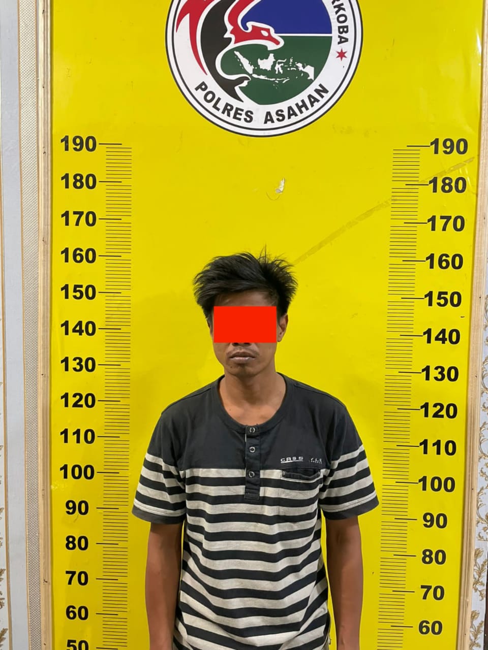 Edarkan Sabu, Warga Meranti Meringkuk di Sel Tahanan Polres Asahan