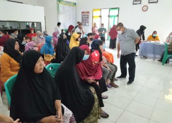 Kejar Percepatan Vaksin, Koordinator Wilayah Bidang Pendidikan Kecamatan Kualuh Hulu Gelar Vaksinasi