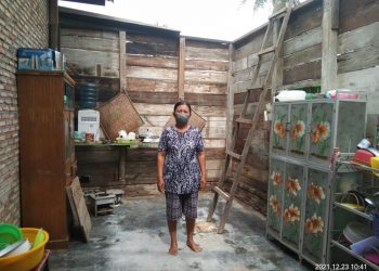 Korban Angin Puting Beliung di Desa Gajah Mendapat Bantuan Sembako