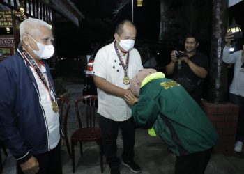 Kepulangan 2 Atlet Berprestasi.Disambut Bupati Asahan dan Wabup di RM Keraton Kisaran