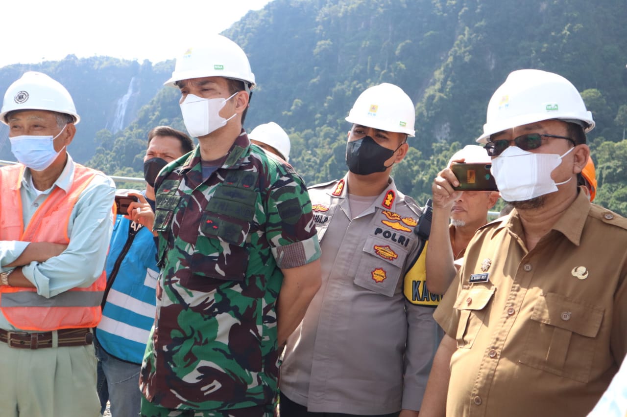 Bupati Asahan Berharap Pembangunan Proyek PLTA Asahan III Berjalan Lancar