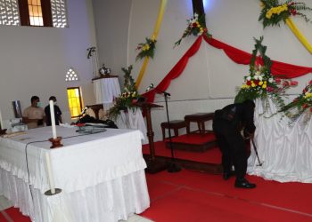 Beri Rasa Aman dan Nyaman Rayakan Natal 2021, Polres Pematangsiantar Sterilisasi Lingkungan Gereja