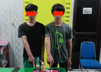 Dua Tersangka Narkoba di Hessa Air Genting Asahan Diringkus