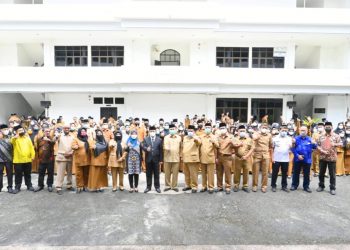 Akhir Tahun 2021, Plt Wali Kota Tanjungbalai Lantik 219 Pejabat Fungsional