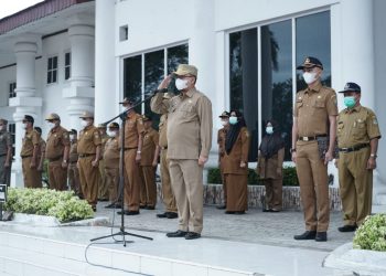 9 Persen ASN di Pemkab Asahan Tak Hadiri Apel Gabungan yang Dipimpin Sekda