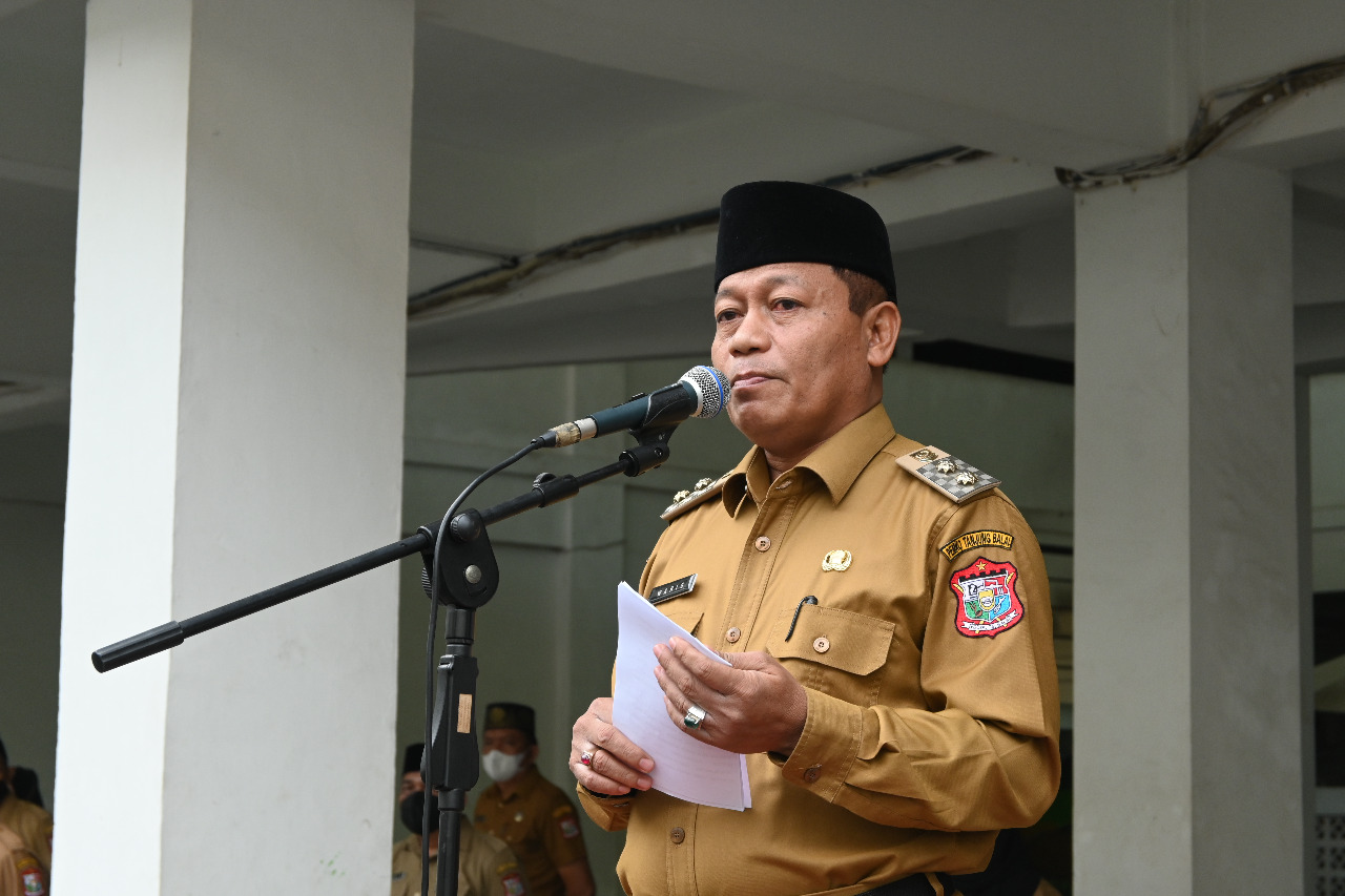 Apel Perdana 2022, Plt Wali Kota Tanjungbalai Ajak ASN Tingkatkan Semangat Kerja 
