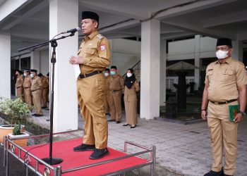 Apel Perdana 2022, Plt Wali Kota Tanjungbalai Ajak ASN Tingkatkan Semangat Kerja 
