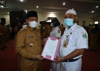 229 Orang ASN Pemko Tanjungbalai Terima SK Kenaikan Pangkat