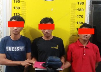 Jual Sabu, Kutil dan Dua Temannya Diringkus Personel Polsek Bandar Pulau