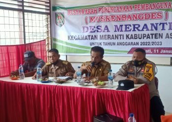 Kades Meranti Minta Usulan yang Dibuat di Musrembang Terlaksana