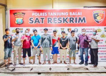 7 Pria Pembunuh Warga Simalungun Diringkus Personel Polres Tanjungbalai