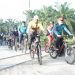 Bupati Asahan Tempuh Jarak 33 Km saat Gowes Bersama Komunitas Sepeda dan Pimpinan OPD