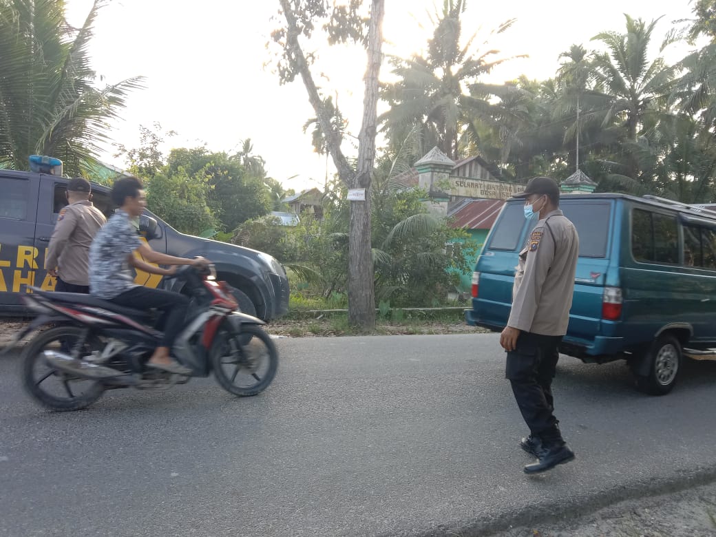 Atisipasi Kemacetan dan Lakalantas Serta Aksi Kriminalitas, Polsek Sei Kepayang Atur Arus Lalu Lintas