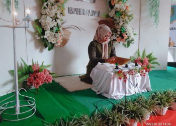 Keren, Kades Sei Balai Tunjukkan Kemampuannya Baca Al Quran Dipembukaan MTQ