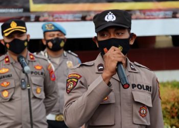 Polres Pematangsiantar Sambut Bintara Noken Asal Papua Barat