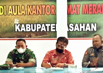 Tingkatkan Pelayanan ke Warga, Camat Meranti Gelar Rakorpem Tahun 2022